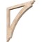 Ekena Millwork Thorton Traditional Smooth Bracket, Douglas Fir, 3 1/2"W x 46"D x 46"H BKT04X46X46THR01SDF - alternate 1